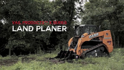 Vail Products Land Planer |Width 78” | Planning Surface Area Over 3,000 Square Inches| For Compact Track Loader