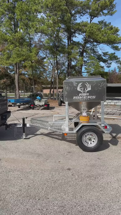Aluminum Outfitters Road Feeder | Models 50 lb & 100 lb | Width 13" & 41" | 10-50 HP | For ATVs, UTVs & Tractors