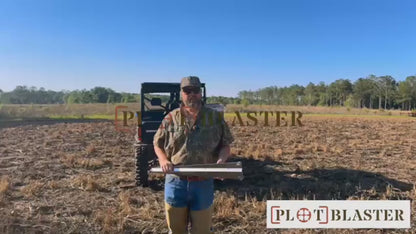 Plot Blaster Accessories Kit | Side Swiper Boom, Remote Control, Flow Valve, Drift Agent & Quick Connect | Fits Plot Blaster Boomless Sprayer | Volt 12V | For ATVs, UTVs, Golf Carts, Trucks
