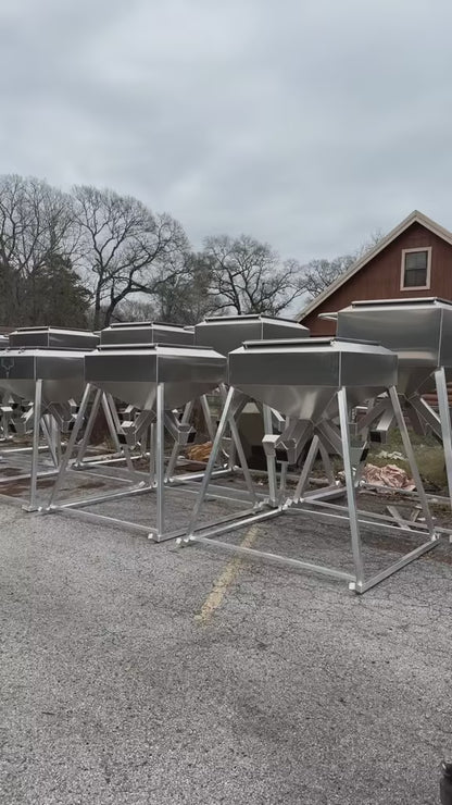 Aluminum Outfitters Protein Feeder | Model 1000 lb & 2000 lb | Width 48" & 60" | 10-50 HP | For ATVs, UTVs & Tractors