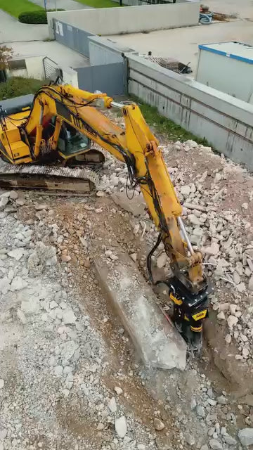 MB Crusher Demolition Pulverizer | Model MB-P160 | Width 12.2" | Machine Size 4.4-6.6 Tons | For Backhoe Loaders