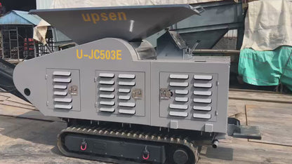 UPSEN U-JC503E COMPACT JAW CRUSHER FOR CONCRETE & HARD STONE CRUSHING