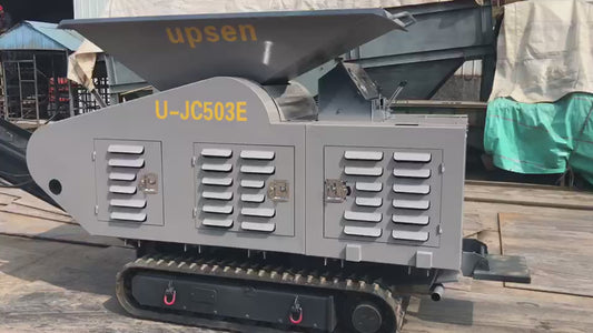 UPSEN U-JC503E COMPACT JAW CRUSHER FOR CONCRETE & HARD STONE CRUSHING