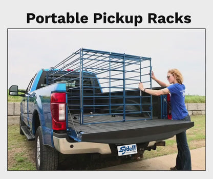 Sydell Transport Portable Pickup Racks | Livestock Rack | Size 48" x 96" | 20–50 HP | For Pickup Truck