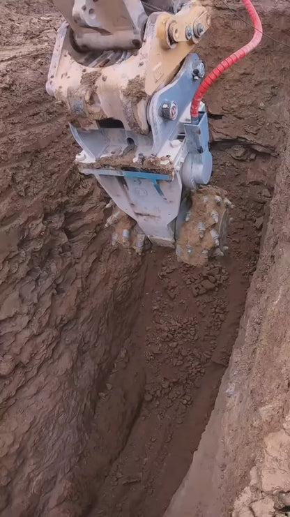 RockZone Rockwheel Twin Drum Cutters | Model D20 & D30 | Width 42" - 46" | Machine Size 17 - 42 Tons | For Excavators