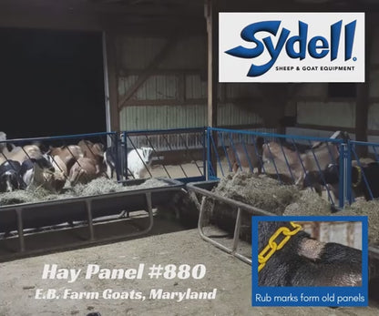 Sydell Hay Panel with Slant Openings | #0880T & #0840T | Height 42" | For Sheep & Goat Feeding Panel
