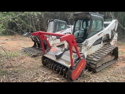 Seppi Forestry Mulcher with Knives / Carbide | Model Miniforst CL 150 / 175 / 200 | 59" - 79" Working Width | For Compact Track Loaders