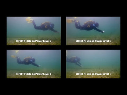 Lefeet Underwater Scooter | Model P1 Lite | Length 10.71" | Thrust 8 kgf | Depth 60m | For Scuba & SUP