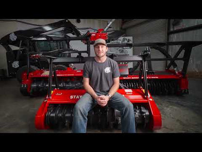 Fecon Bull Hog Mulcher | Model FGT Rotor | Size 74" & 85" | 30–50 GPM | For Skid Steer
