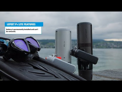 Lefeet Underwater Scooter | Model P1 Lite | Length 10.71" | Thrust 8 kgf | Depth 60m | For Scuba & SUP