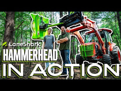 Lane Shark Brush Cutter | Model Hammerhead HH4 | Width 44" | 25 To 60+ HP | 8.5 To 20 GPM | For Tractor