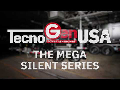 TecnoGen Mega Silent Series 137kW 170kVA FP170FQ Generator