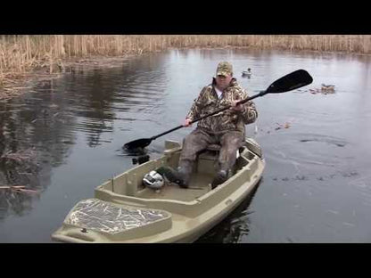 Beavertail | Boats Stealth 2000 Sneakboat | Width 44 Inches | Length (Overall) 144" Inches | Weight Capacity 460 lbs | For Hunters, Anglers & Shallow Water Navigation