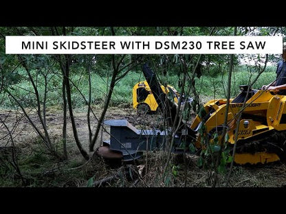 Baumalight Manual Rotation Tree Saw | Model DSM-230 & DSM-530 | Blade Diameter 30" | Hydraulic Flow Range 6 To 30 GPM | For Mini Skid Steers