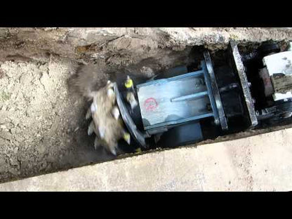 RockZone Rockwheel Trench Cutter | Model TC 20 & TC 30 | Drum Width 26" & 27" | Machine Size 18 - 42 Tons | For Excavators