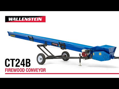 Wallenstein | Firewood Processors & Conveyors | Model WP Series | Width 69" & 114" | Engine Horsepower 14-40 HP |  For Tractors