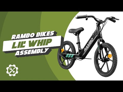 Rambo 16" Lil Whip | 250W Motor | Maximum Speed 14 Mph |  Weight Limit 75 Lbs | Kids