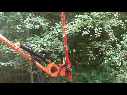 Farmer Helper Boom Sickle Hedge Cutter FH-BRM120-150-180 for Tractor | 4', 5' & 6' Sickle Boom Hedge Cutter