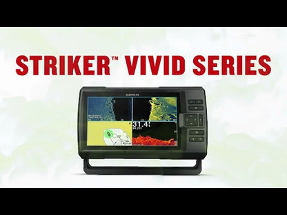 Garmin STRIKER™ Vivid With GT20-TM and GT52HW-TM Transducer Multi Display Sizes