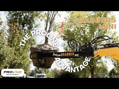 ProLine Mini Grabber & Paddle Set | Rootball Capacity 48" | Reach 4' | Hydraulic Flow Range 10–15 GPM | For Mini Skid Steers