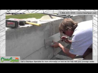 FarmTek ClearSpan HD Workshop Container Building System | Durable, High Clearance Container-Mounted Structure