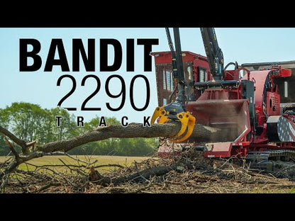 2025 Bandit Drum Style Whole Tree Chipper | Model 2290 | Width 118" inches | Forestry Style Stationary Discharge