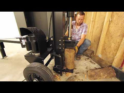 Swisher Timber Brute Eco Split 22 Ton Electric Log Splitter | Model LS22E | 25" Opening | 120V Electric Motor | Hydraulic Flow 10 to 30 GPM | Horsepower 15 To 50+ HP | For Skid Steers & Tractors