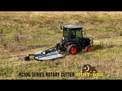 Dirt Dog RC100 Series Rotary Cutters/Brush Mower | Cutting Width 48", 60"and 72" | 18-60 HP | For Tractor