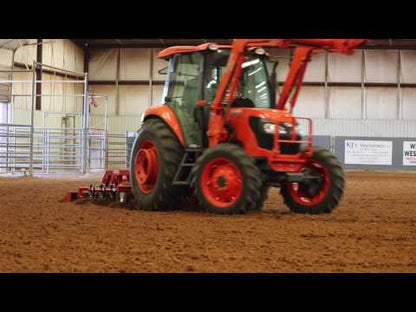Red Master Harrow | T-Rex | Hydraulic Arena Drag | 8 ft Width | 20–40 HP| For Compact & Utility Tractors