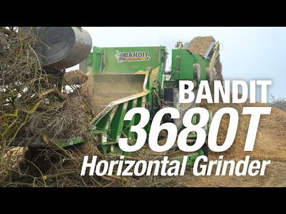 Bandit Horizontal Grinder | 2019 Model 3680TK BEAST RECYCLER | 42" x 63" Cutter mill | 755 HP | For Tree Care Applications