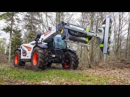 GreenTec Limb Trimmer Skid Steer | Model Multi Carrier Puma 3303 | Transport Width 7'3" inches | For Skid Steers