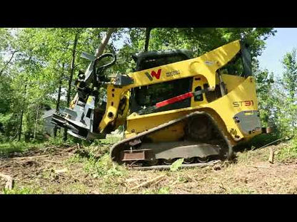Baumalight Tree Shear With Buncher | Model ISH/ISR Series | Limb Cutting Size 10" & 12" | Hydraulic Flow 10 To 60 GPM | For Skid Steers