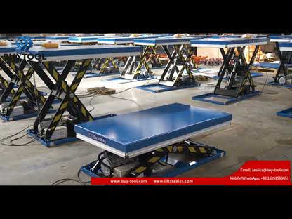 Titan Attachments Pro Series 57" X 45" & 63" x 47" Hydraulic Lift Table