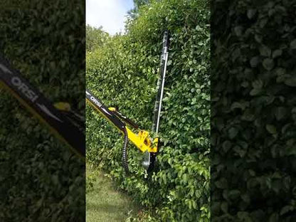 Orsi 3- PT Boom Mower ( Hydraulic Arm ) | Model Hedge-160 | Maximum Reach 13' 8" Ft | Horsepower 20-75 HP | For Tractors
