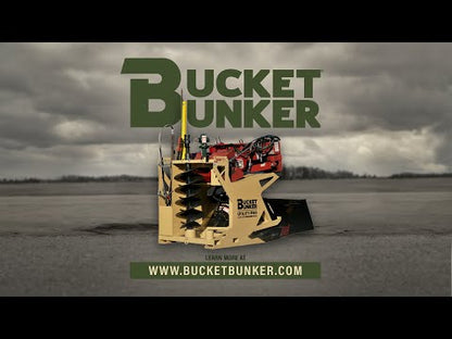Bucket Bunker Utility PRO | Model 400500 | 64" x 49.5" Storage System | Heavy-Duty Attachment Organizer | 8 To 30+ GPM | For Skid Steer
