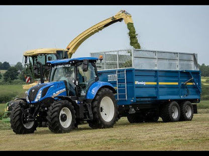 Fleming 14-Ton Monocoque Tipping Trailer | Model TR14 | Width 95" | 25-60 GPM | 40-60 HP | For Tractors & Loaders
