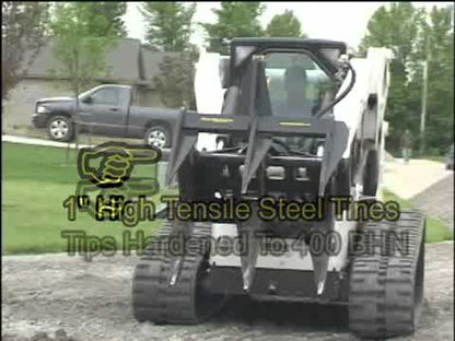 Sidney Root Grapple | Model G2 | Width 44" | 10-20 GPM | 35 HP | For Skid Steers, ATVs, UTVs & Tractors