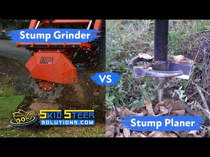 Eterra Attachments Stump Grinder | Vortex | 27"-31" Cutting Wheel | 18"-20"+ Cutting Depth | For Standard & High-Flow Skid Steers