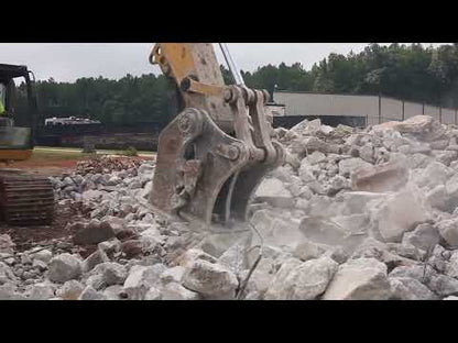 Solesbee’s | Concrete Crusher | Mechanical Pulverizer | Weld-On Replaceable Teeth | Machine Size 20 To 40 Tons | For Excavators