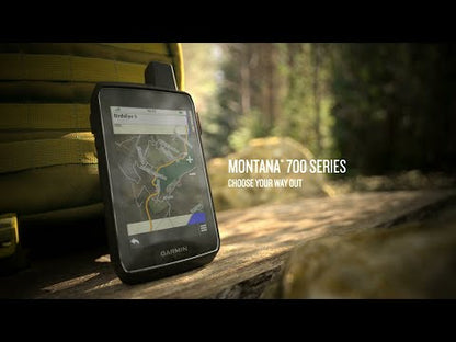 Garmin Montana® 700, 700i and 750i Rugged GPS Touchscreen Navigator with inReach Technology and 8 Megapixel Camera