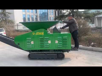 UPSEN Compact Jaw Crusher | Model U-JC503E | Capacity 10–15 t/h | Diesel Engine 18 kW