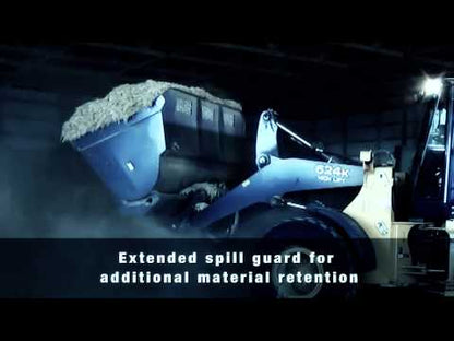Paladin JRB Roll-Out High Dump Bucket | Working Width 106" | 3 yd³ Capacity | 22,000–35,000 lbs | Dual-Cylinder | For Wheel Loaders
