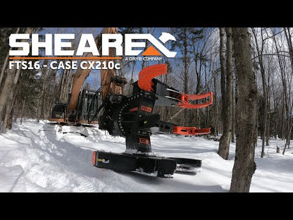 Shearex FTS20–Tree Shears | 16t-24t Carrier Compatibility | Force 45 Tons | 43" Grappling Width |For Excavator