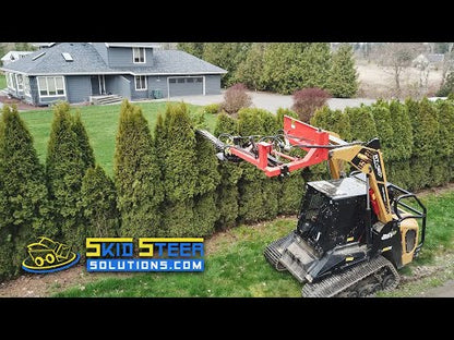 Eterra Attachments Sickle Bar Mower | 7 ft & 9 ft Models | 84"-108" Cutting Width | 15-20 GPM | Dual-Action Cutting | For Skid Steers