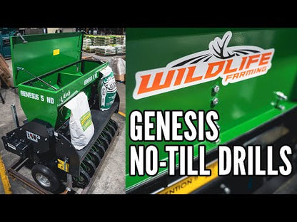 RTP Outdoors Genesis No-Till Drills | Genesis Series | Width 36" To 120" inches | Horsepower 30HP–120 HP | For Tractors & UTVs