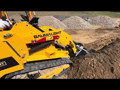 Baumalight Mini Track Loader | Model TRL630D | 24.8 HP Kubota | 2-Speed | 10.5 GPM