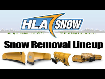 HLA Attachment Snow Blade Less Frame | Model 4000 Series | 9'-14' Multiple Width | 60-125 HP | For Tractor