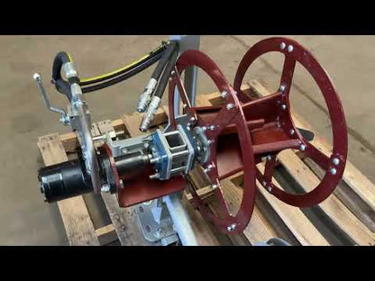 AGRISHIELD JR WIRE WINDER | 3 PT. HYDRAULIC RETRIEVAL UNIT | FOR TRACTORS