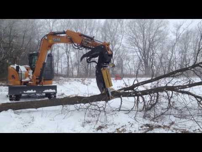 Sidney Excavator Tree Shear | Model TBL-1000-EX | Max Jaw Opening 14" | Machine Size 8-12 Tons | For Mini Excavators & Backhoes