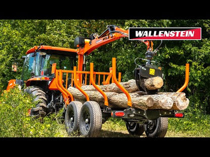 Wallenstein | Log Loader | Models LXT-95 & LXT-115 | Bed Length 96" To 132" | Horsepower 6.5 To 10 HP | For Tractors